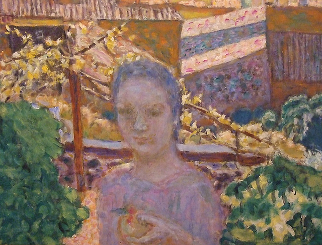 Detail of The Palm by Bonnard in the Phillips Collection, January 2011