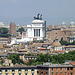 View of Rome from the Janiculum Hill, June 2012