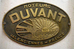 Concarneau 2014 – Musée de la Pêche – Shield of Duvant engine makers