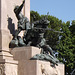 Detail of the Garibaldi Monument on the Janiculum Hill in Rome, June 2012