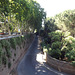 Road on the Janiculum Hill in Rome, June 2012