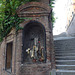 Shrine Below the Stairs of the Via San Pietro in Montorio in Rome, June 2012