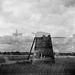 Framlingham castle and a windmill