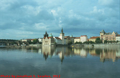 View from Strelecky Ostrov, Picture 2, Prague, CZ, 2012