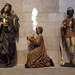 Three Kings from an Adoration Group in the Cloisters, Sept. 2007