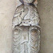 Seated Figure in the Cloisters, Sept. 2007