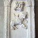 Pulpit Relief with the Symbol of St. Luke in the Cloisters, Sept. 2007