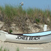 Rowboat against a Dune in Jones Beach, July 2010