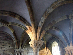 Detail of the Pontaut Chapter House in the Cloisters, Sept. 2007