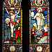 South aisle window, St Katherine, Rowsley, Derbyshire
