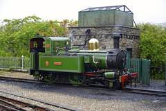 Isle of Man 2013 – № 10 G.H. Wood locomotive drinks some water