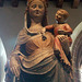 Detail of a Virgin and Child Statue in the Cloisters, Sept. 2007