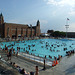 The West Bath House and the Pool in Jones Beach, July 2010