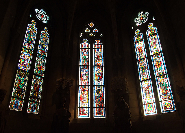Stained Glass from Ebreichsdorf in the Cloisters, Sept. 2007