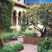 Garden at the Cloisters in New York, Oct. 2002