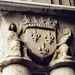 Heraldic Column Capital in the Trie Cloister at the Cloisters, April 2007