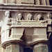 Column Capital With the 3 Marys and the Entombment of Christ(?) in the Trie Cloister at the Cloisters, April 2007