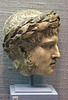Marble Head from an Imperial Relief in the Princeton University Art Museum, August 2009