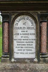 Memorial to Charles Angus Ross,