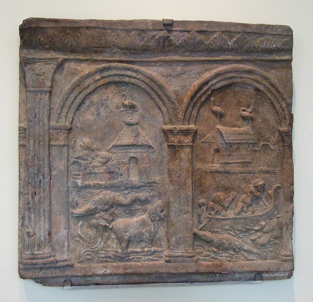 Campana Relief with a Nilotic Scene in the Princeton University Art Museum, August 2009