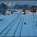 snow at Oxford railway sidings