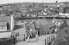 The 199 Steps at Whitby, North Yorkshire