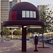 The "Brown Derby Hat" Outside the Hollywood & Vine Stop, 2003