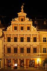Erfurt bei Nacht - Haus zum Breiten Herd
