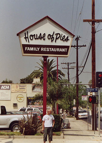 Sign for the House of Pies in the Los Feliz Neighborhood of Los Angeles, 2003
