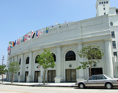 The Angelus Temple Across from Echo Park in Los Angeles, July 2008