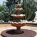 Fountain in front of Newly-Constructed Spanish Style Apartments in Los Angeles, July 2008