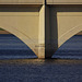 High water marks on Ashopton Viaduct