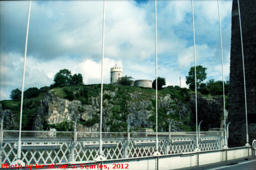 Clifton Bridge, Picture 7, Edited Version, Bristol, England (UK), 2012