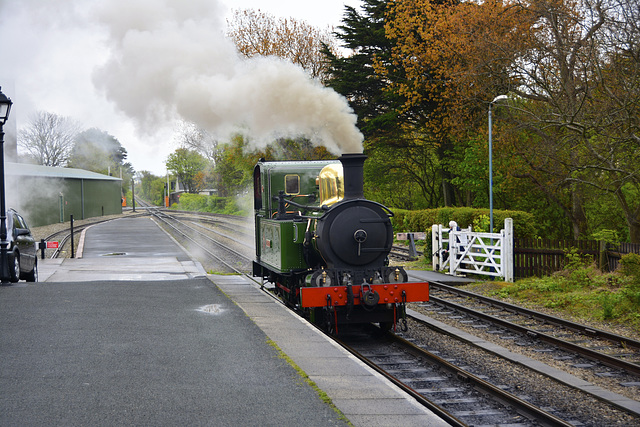 Isle of Man 2013 – Engine № 10 G.H. Wood at Port Erin station