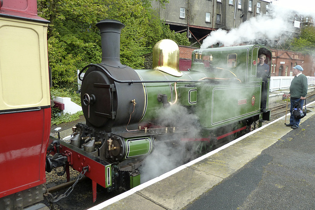 Isle of Man 2013 – Engine № 10 G.H. Wood at Douglas station