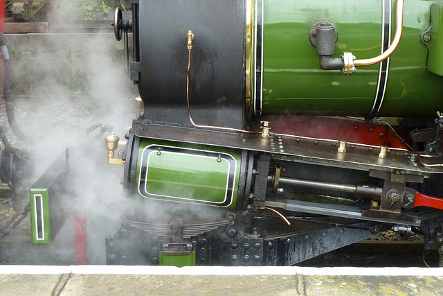 Isle of Man 2013 – Steam cylinder of engine № 10 G.H. Wood