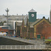 Belfast harbour 2013 – The pump house of the Titanic dry dock