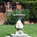 Sundial inside the Walled Garden in Old Westbury Gardens, May 2009