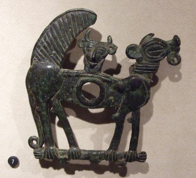 Cheekpiece in the Shape of a Monster in the Walters Art Museum, September 2009