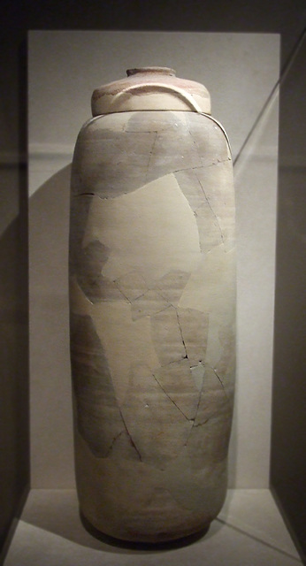 Jar and Cover for Manuscript Rolls in the Walters Art Museum, September 2009