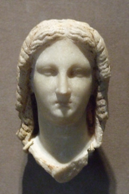 Head of Arsinoe III in the Walters Art Museum, September 2009