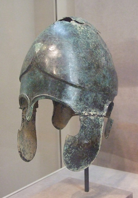 Chalcidian-type Helmet in the Walters Art Museum, September 2009