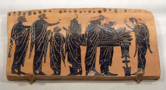 Black-Figure Pinax by the Gela Painter in the Walters Art Museum, September 2009