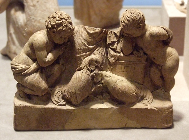 Children at a Cockfight in the Walters Art Museum, September 2009