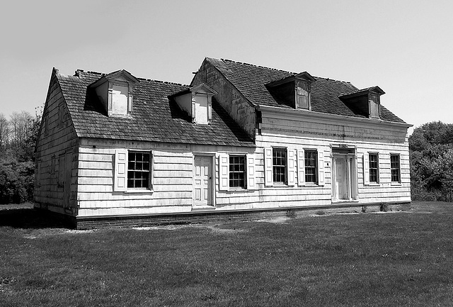 Unfinished White House in Old Bethpage Village Restoration, May 2007