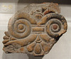 Antefix from the Temple of Athena at Assos in the Boston Museum of Fine Arts, June 2010