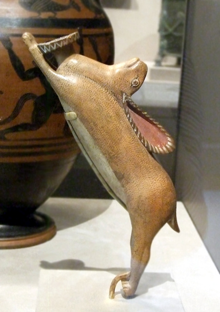 Lekythos in the Form of a Hare in the Walters Art Museum, September 2009