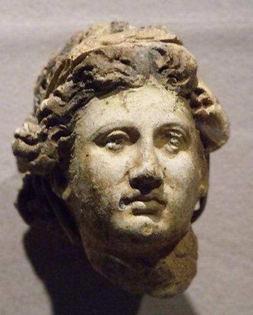 Terracotta Head of a Woman in the Walters Art Museum, September 2009
