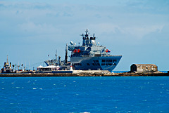 RFA WAVE RULER in The Old Dockyard, Bermuda