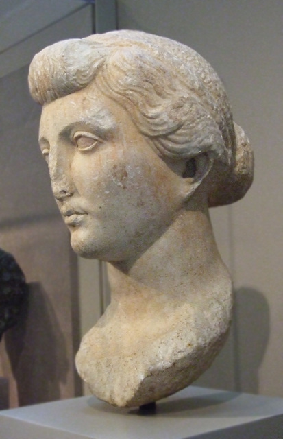 Portrait of Livia in the Walters Art Museum, September 2009